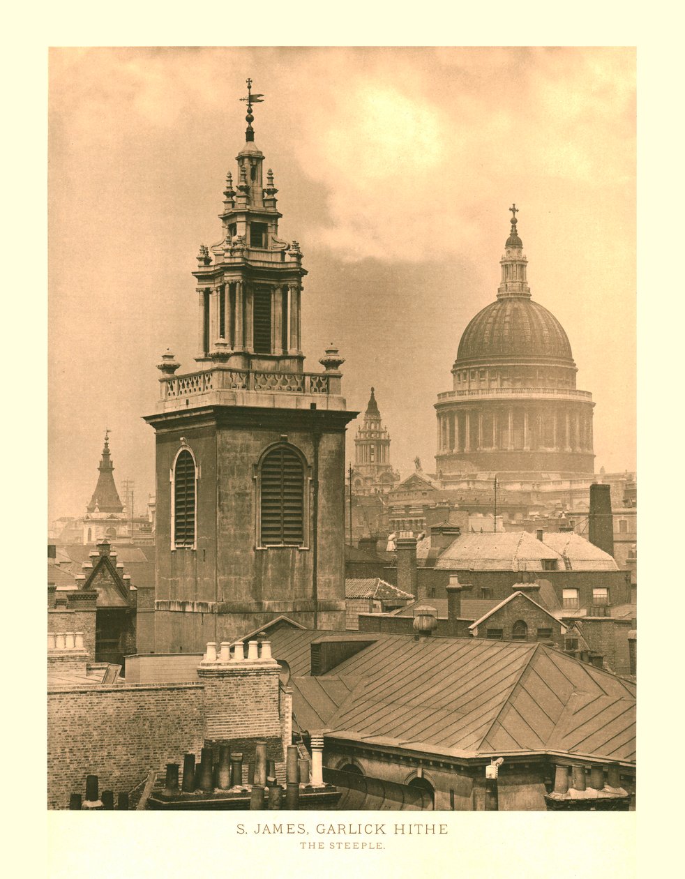 San Giacomo, Garlick Hithe, Il Campanile da Unbekannt