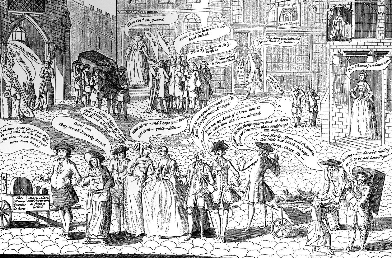 St James in ottobre..., 1750 da Unbekannt