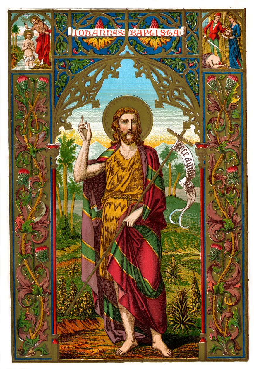 San Giovanni Battista, 1886 da Unbekannt