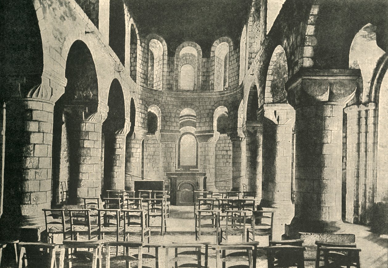 Cappella di San Giovanni, Torre di Londra, Architettura Normanna, 1908 da Unbekannt