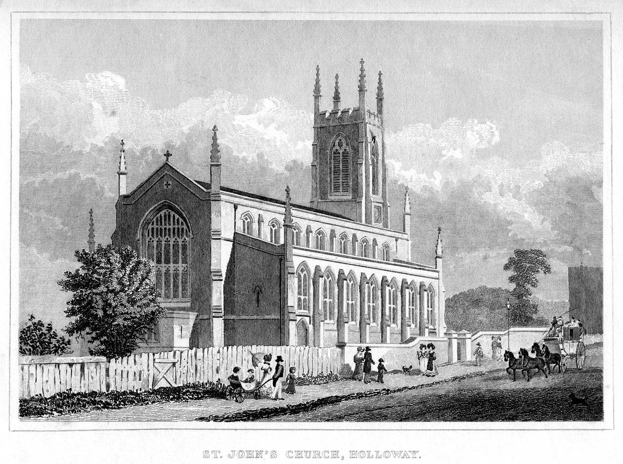 Chiesa di San Giovanni, Holloway, Londra da Unbekannt