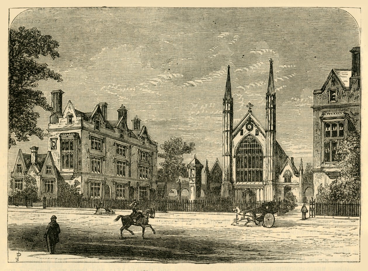 Ospedale di St. Katharine, c1876 da Unbekannt
