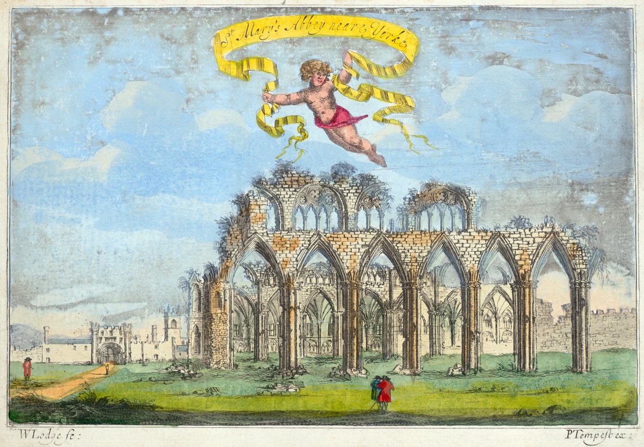 Abbazia di Santa Maria, York, Yorkshire da Unbekannt