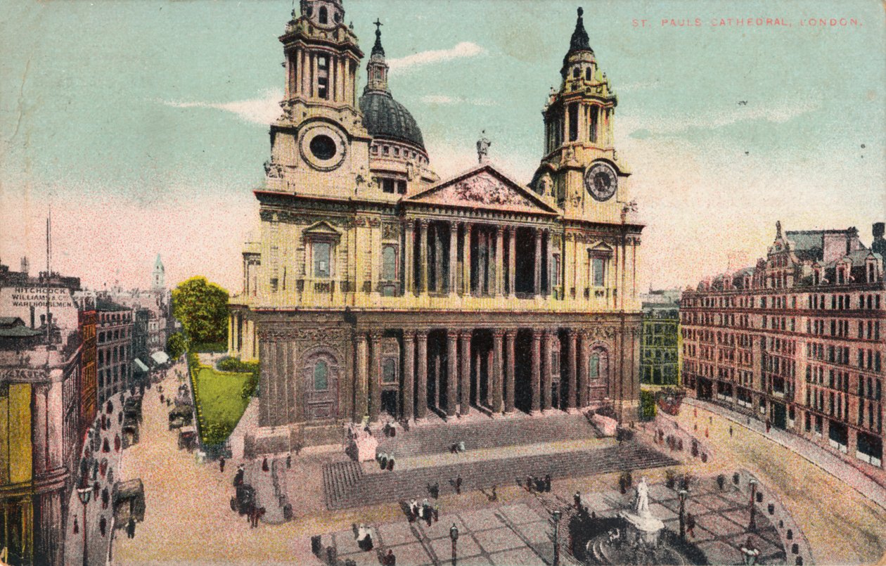 Cattedrale di San Paolo, Londra, c1905 da Unbekannt