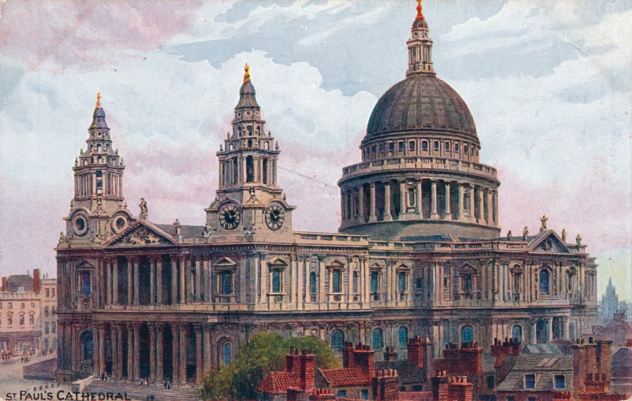 Cattedrale di San Paolo, c1910 da Unbekannt