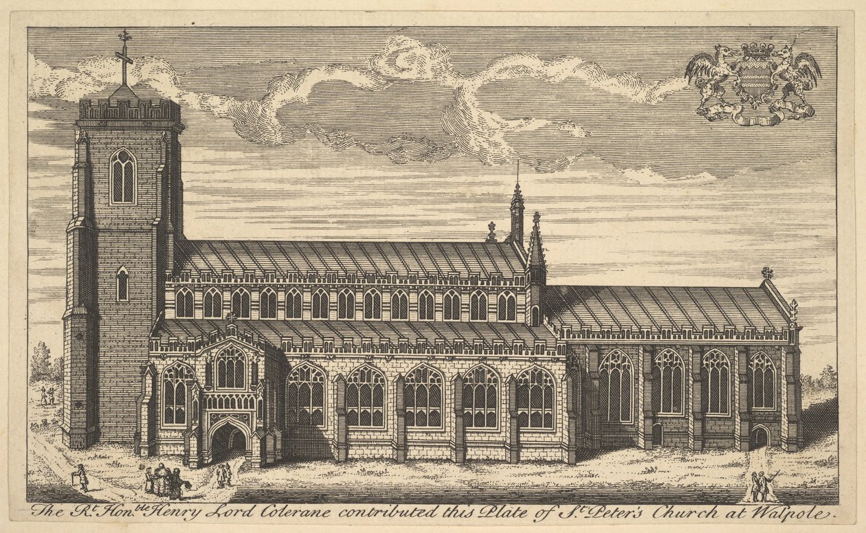 Chiesa di San Pietro a Walpole da Unbekannt