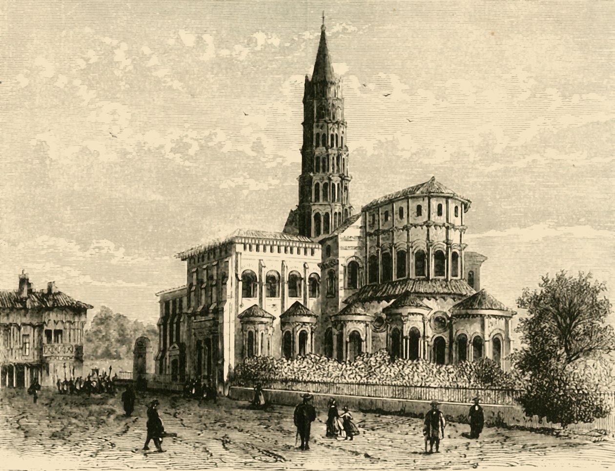 San Sernin, Tolosa, 1890 da Unbekannt