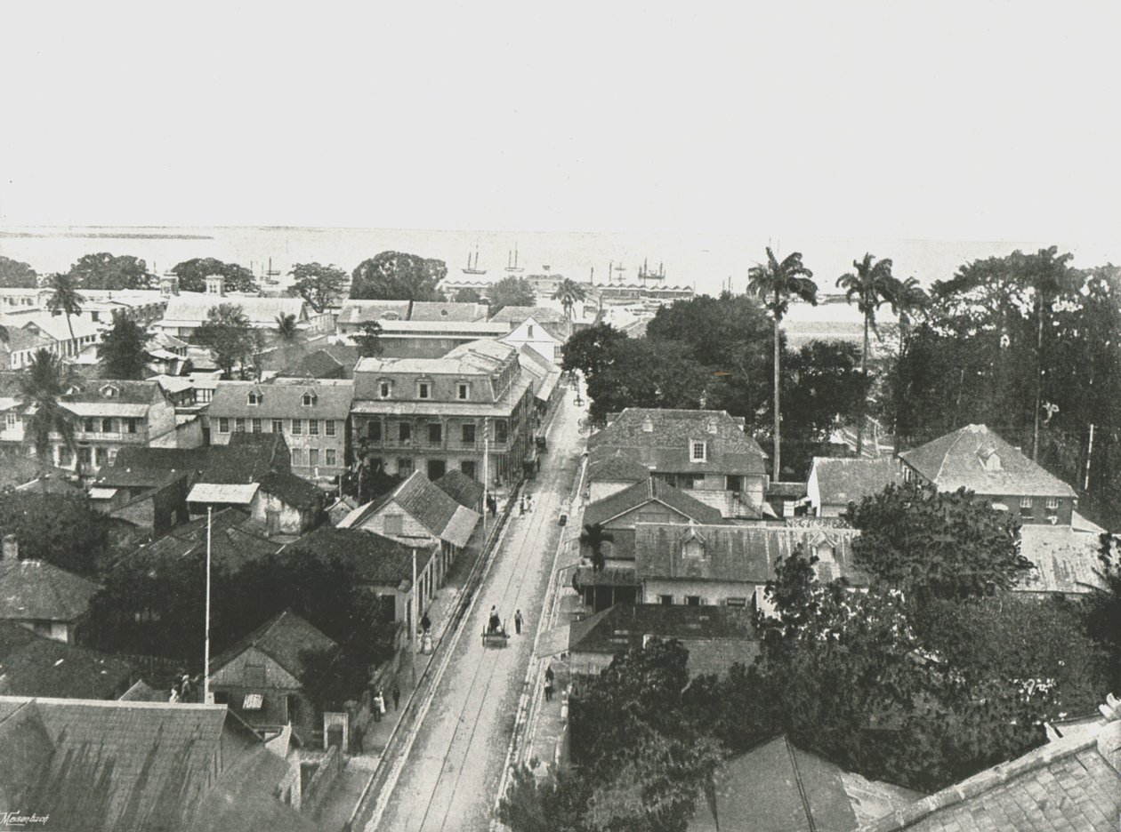 St Vincent Street, Port of Spain, Trinidad, 1895 da Unbekannt