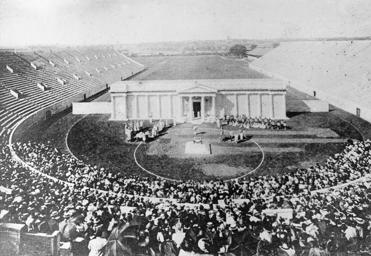 Stadio, Università di Harvard, Cambridge, Massachusetts, USA, inizio XX secolo da Unbekannt