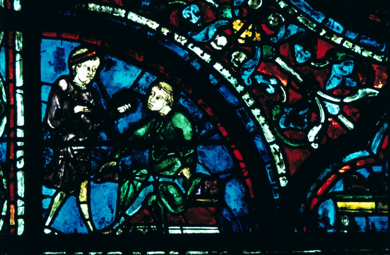 Vetrata, Cattedrale di Chartres, Chartres, Francia da Unbekannt