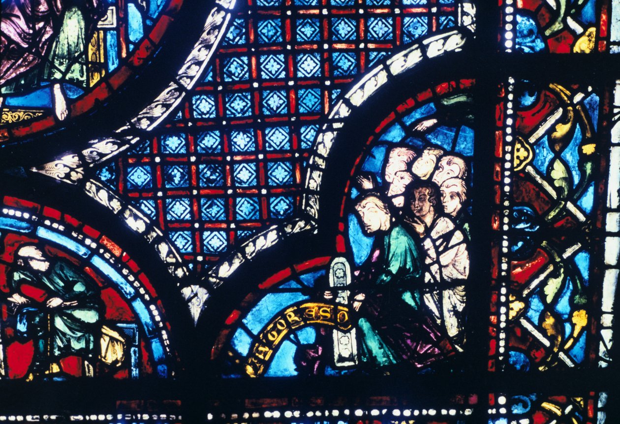Vetrata, Cattedrale di Chartres, Francia, 1194-1260 da Unbekannt