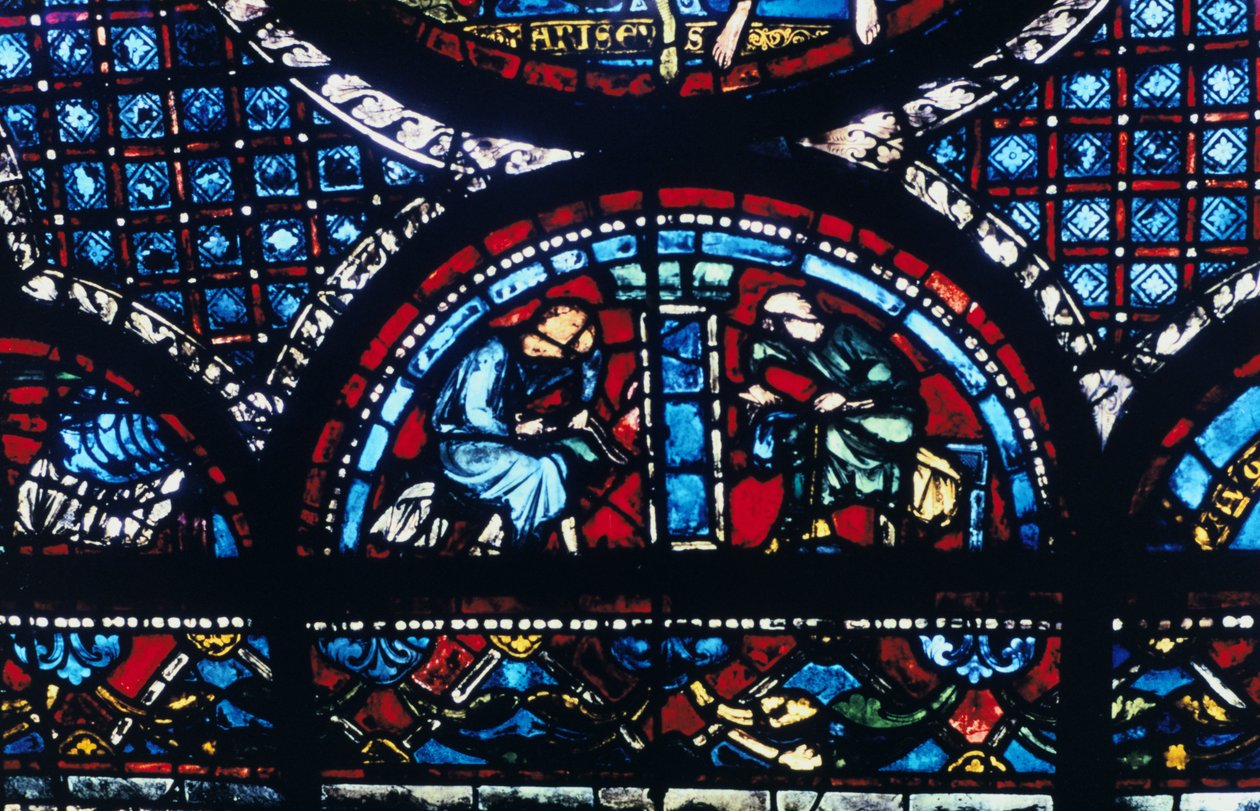 Vetrata, Cattedrale di Chartres, Francia, 1194-1260 da Unbekannt