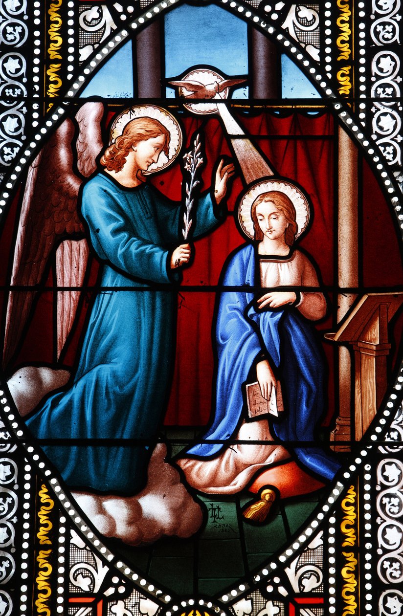 Vetrata raffigurante l