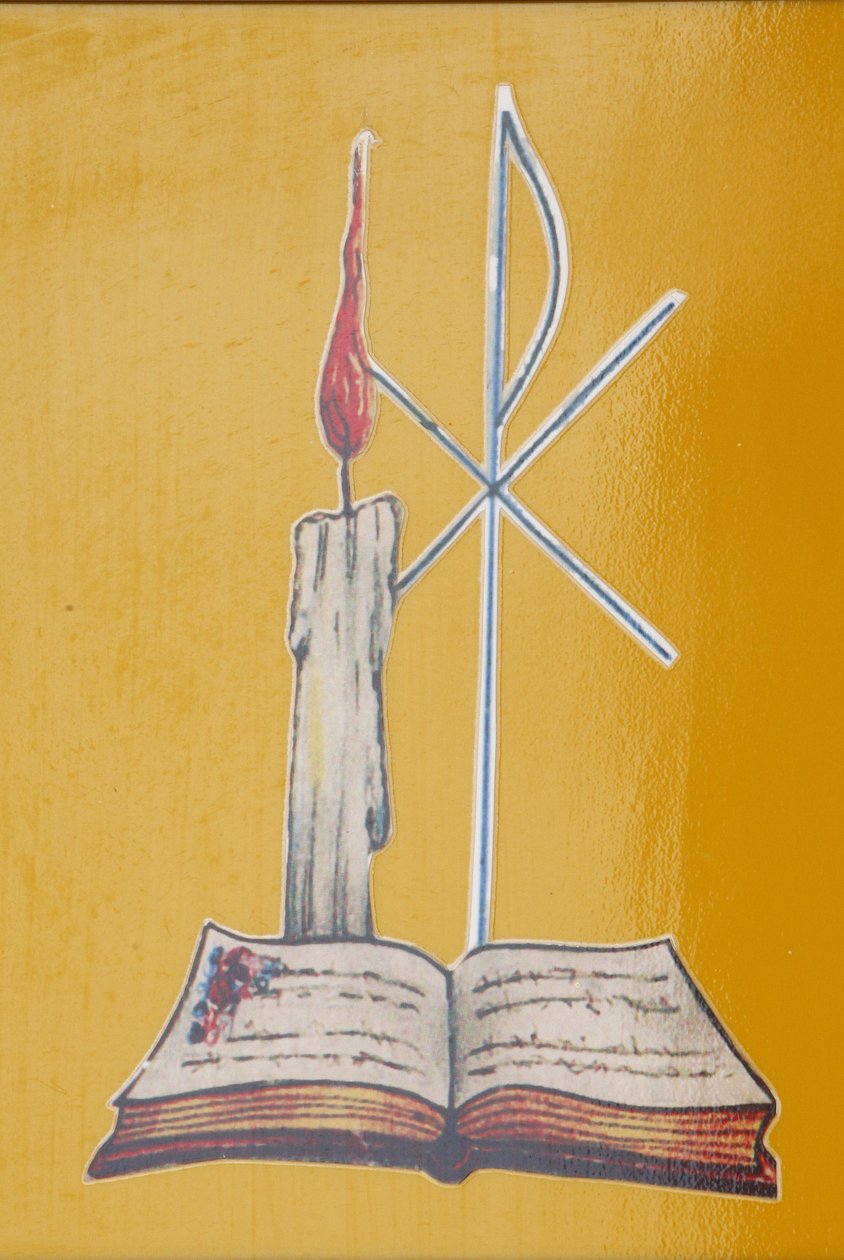 Vetrata. Candela dell