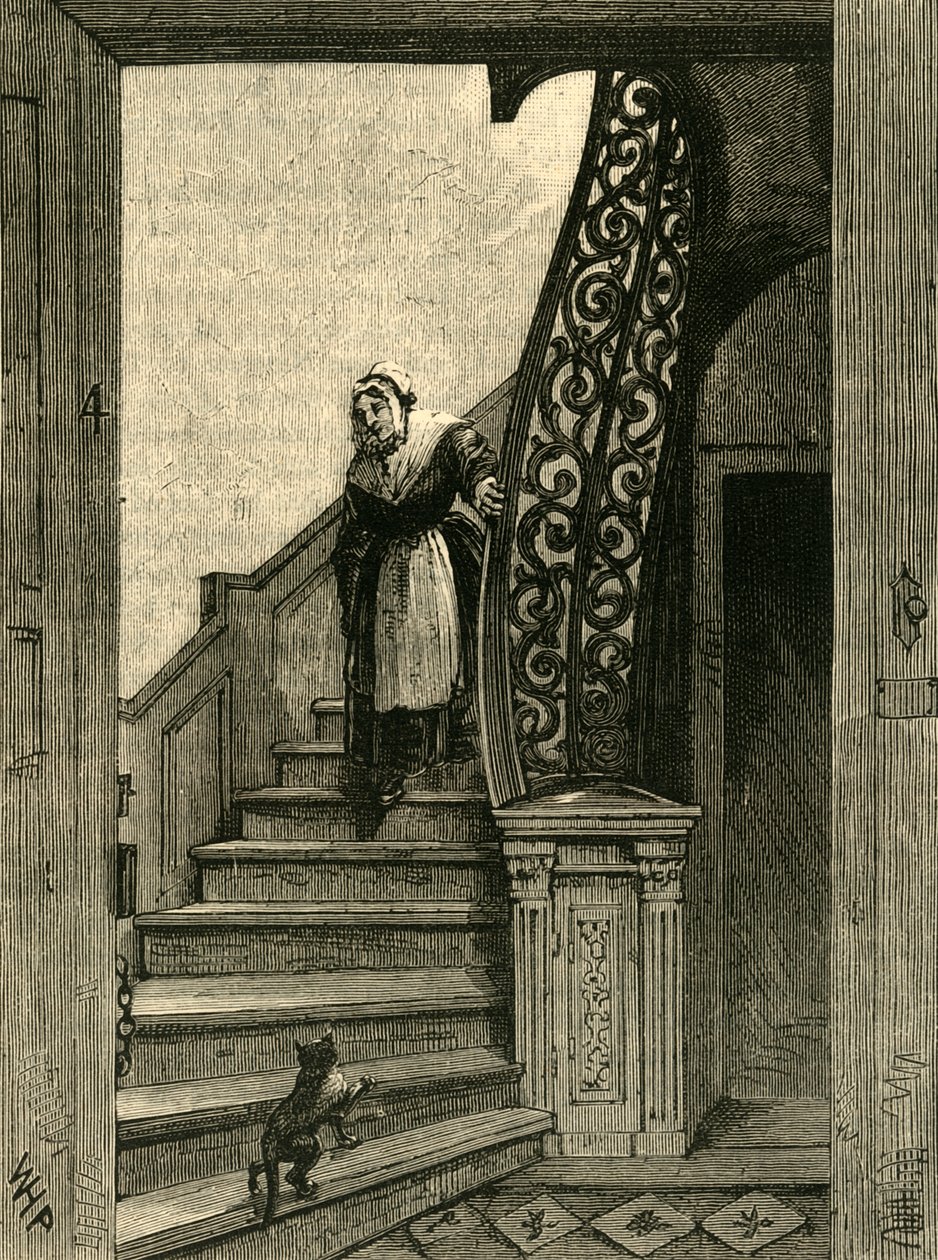Scala in Southampton House, c1872 da Unbekannt