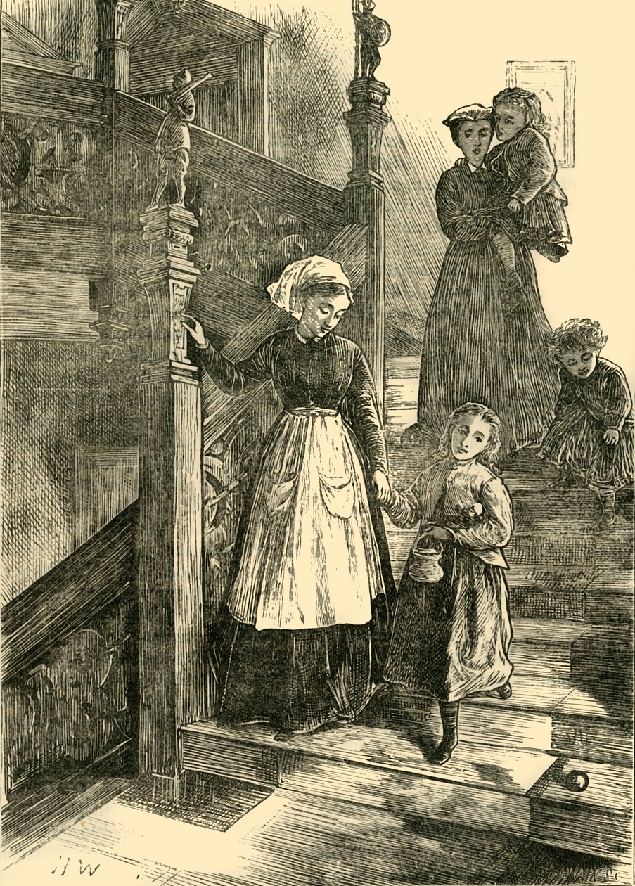 Scala della Casa di Cromwell, 1876, c1876 da Unbekannt