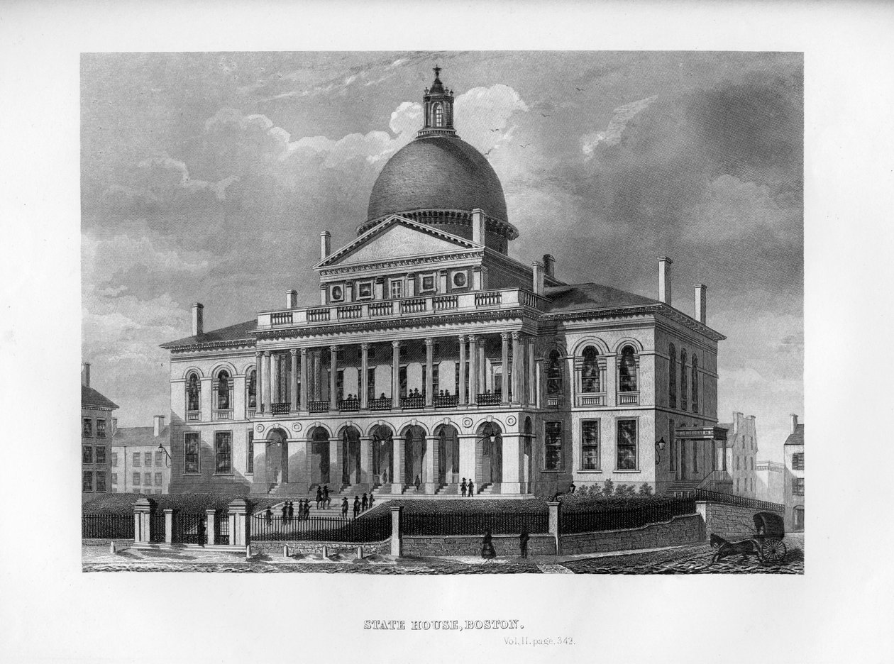 State House, Boston, Massachusetts, 1855 da Unbekannt