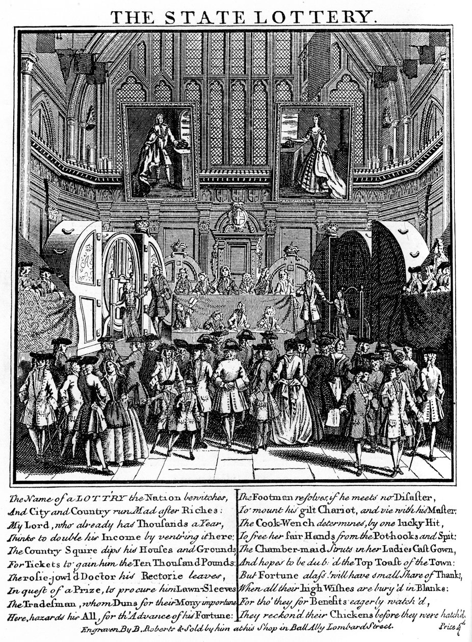 Lotteria di Stato, 1739 da Unbekannt