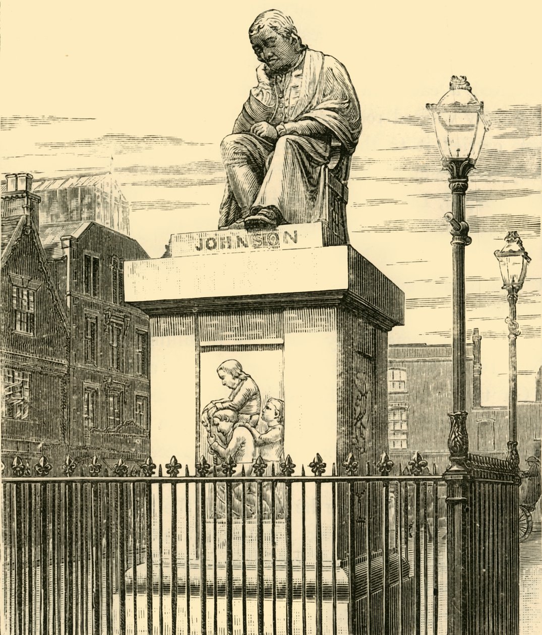 Statua di Johnson, 1898 da Unbekannt