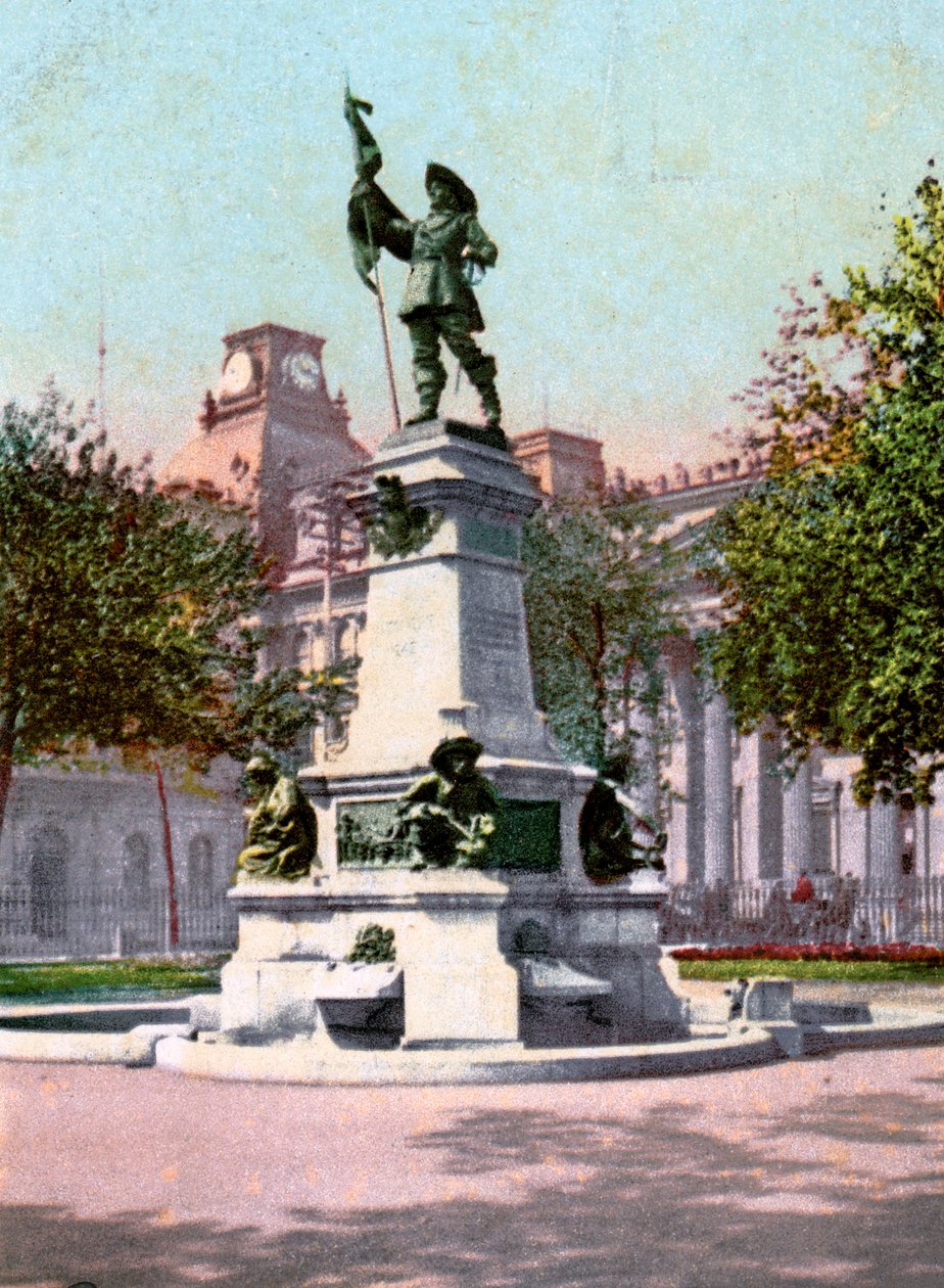 Statua di Paul Chomedey de Maisonneuve, Montreal, 1904 da Unbekannt