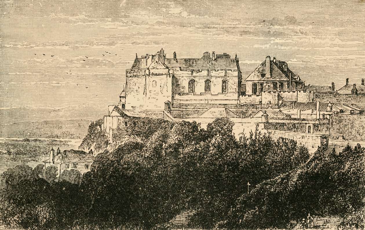 Castello di Stirling, 1890 da Unbekannt