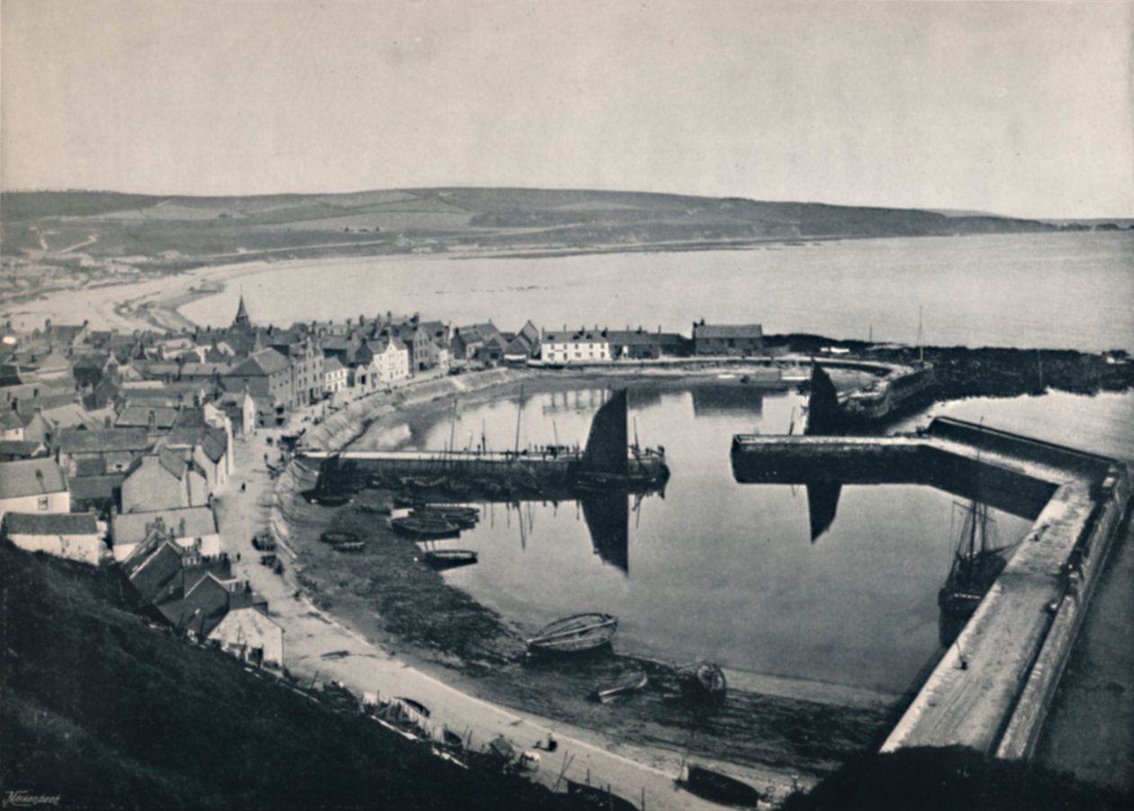 Stonehaven - Il porto, 1895 da Unbekannt