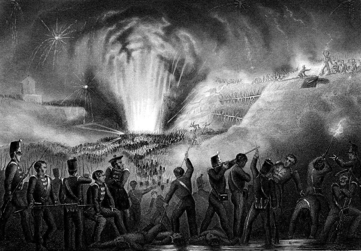 Assalto di Badajoz, Spagna, Guerra Peninsulare, 6 aprile 1812 da Unbekannt