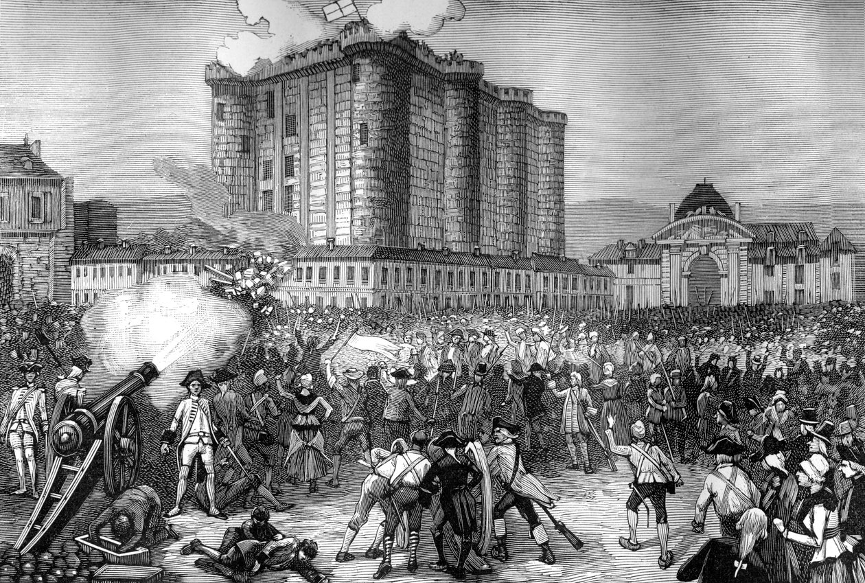 Assalto alla Bastiglia, Parigi, 14 luglio 1789, 1882-1884 da Unbekannt