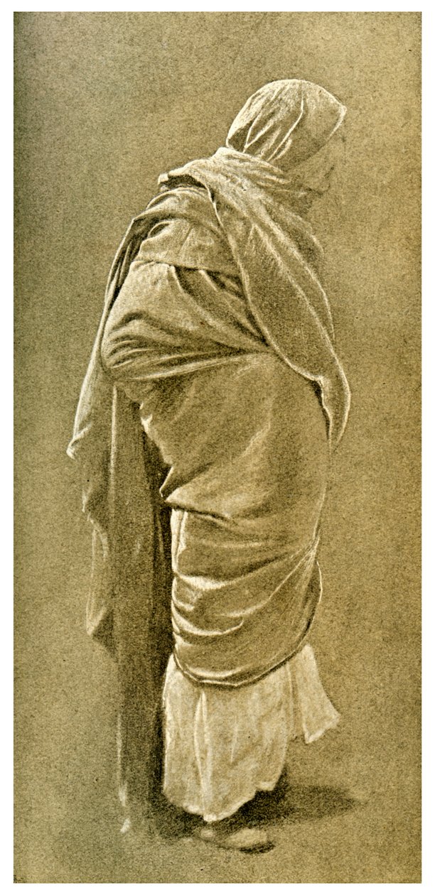 Studio per Volumnia che rimprovera Bruto e Sicinio, 1895 da Unbekannt