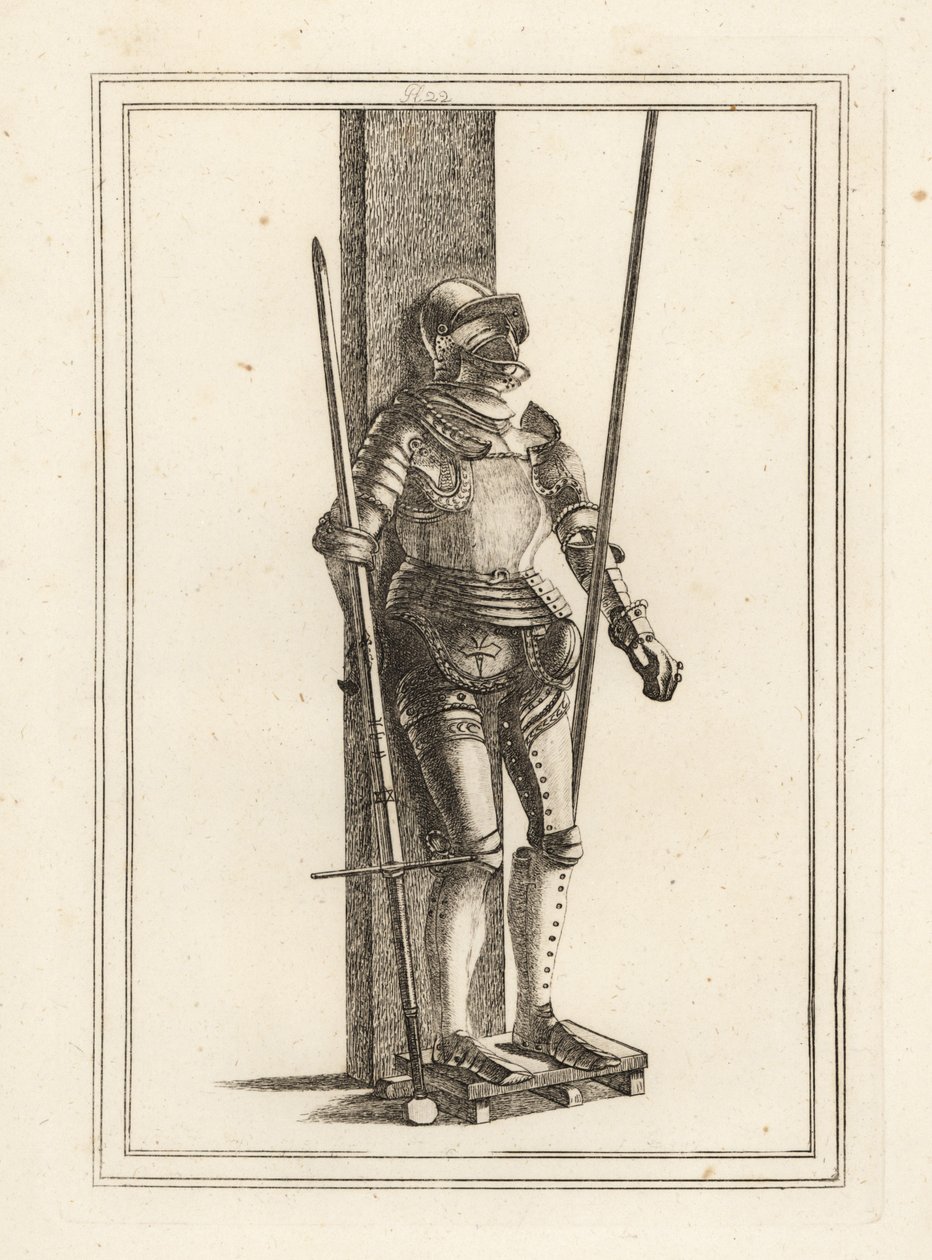 Armatura appartenente a Giovanni di Gaunt, Duca di Lancaster da Unbekannt