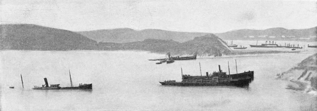 Navi giapponesi affondate, Guerra russo-giapponese, 1904-5 da Unbekannt