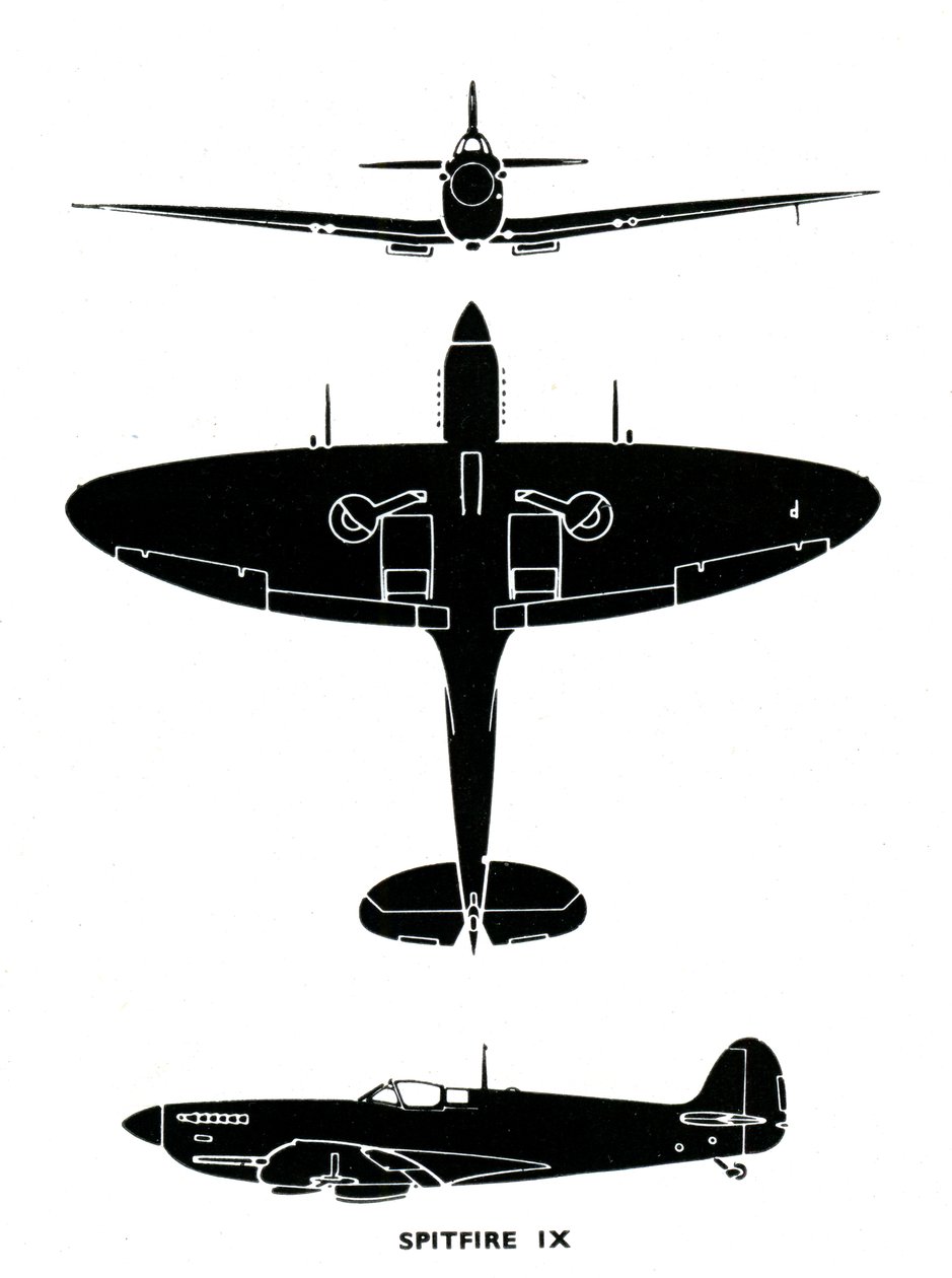 Supermarine Spitfire Mk IX da Unbekannt