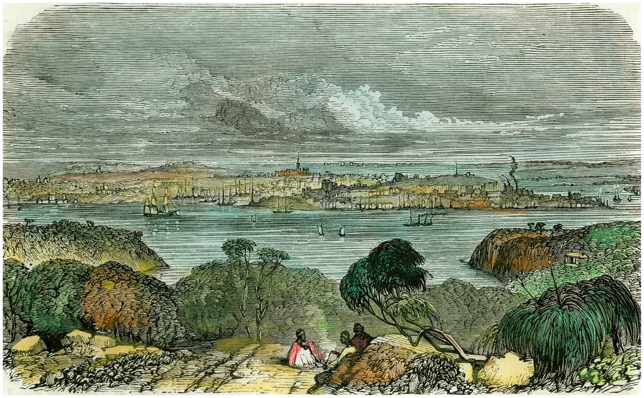 Sydney, Nuovo Galles del Sud, Australia, c1870 da Unbekannt