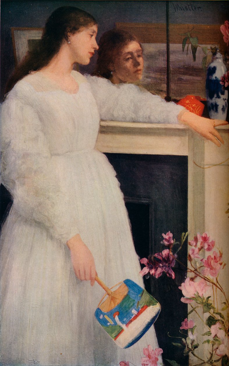 Sinfonia in bianco, No. 2: La piccola ragazza bianca, 1864-65, 1937 da Unbekannt