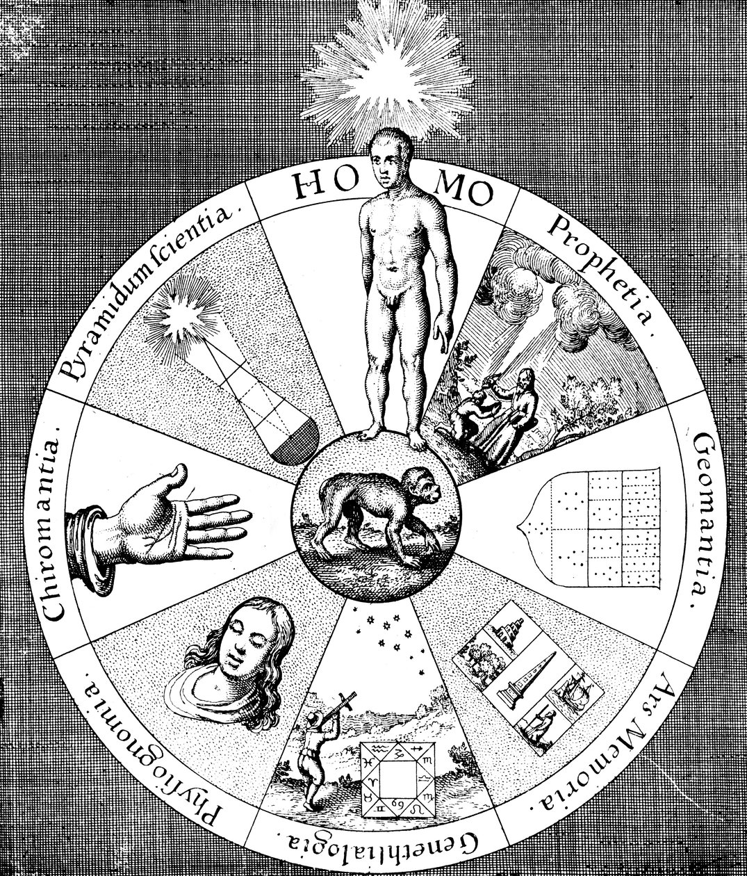 Sinossi delle arti divinatorie, 1617-1619 da Unbekannt