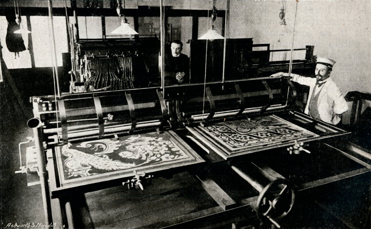 Macchina per il taglio delle carte elettrica di Szczepanik, c1903 da Unbekannt