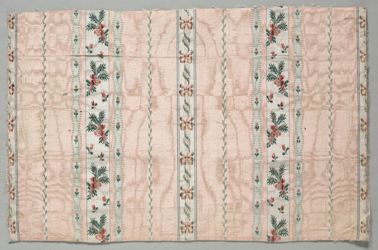 Taffetà, broccato, fine 1700 da Unbekannt