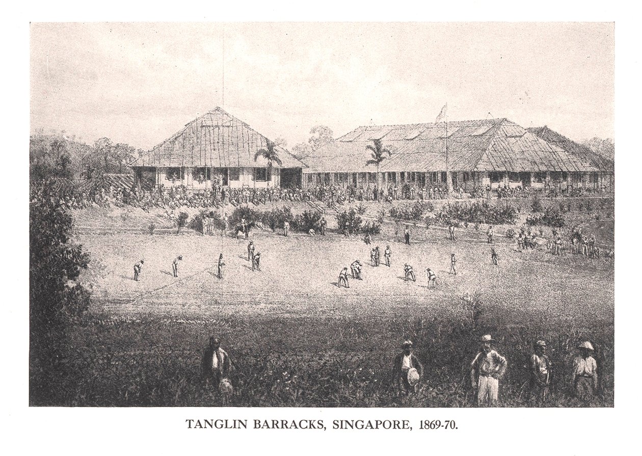 Tanglin Barracks, Singapore, 1869-1870 1912 da Unbekannt
