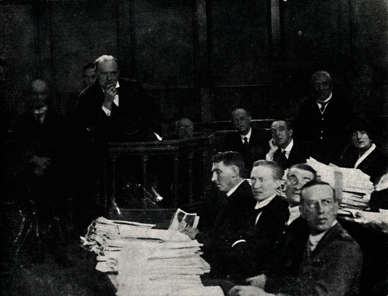 Inchiesta sui carri armati a Lincolns Inn, c1919 da Unbekannt