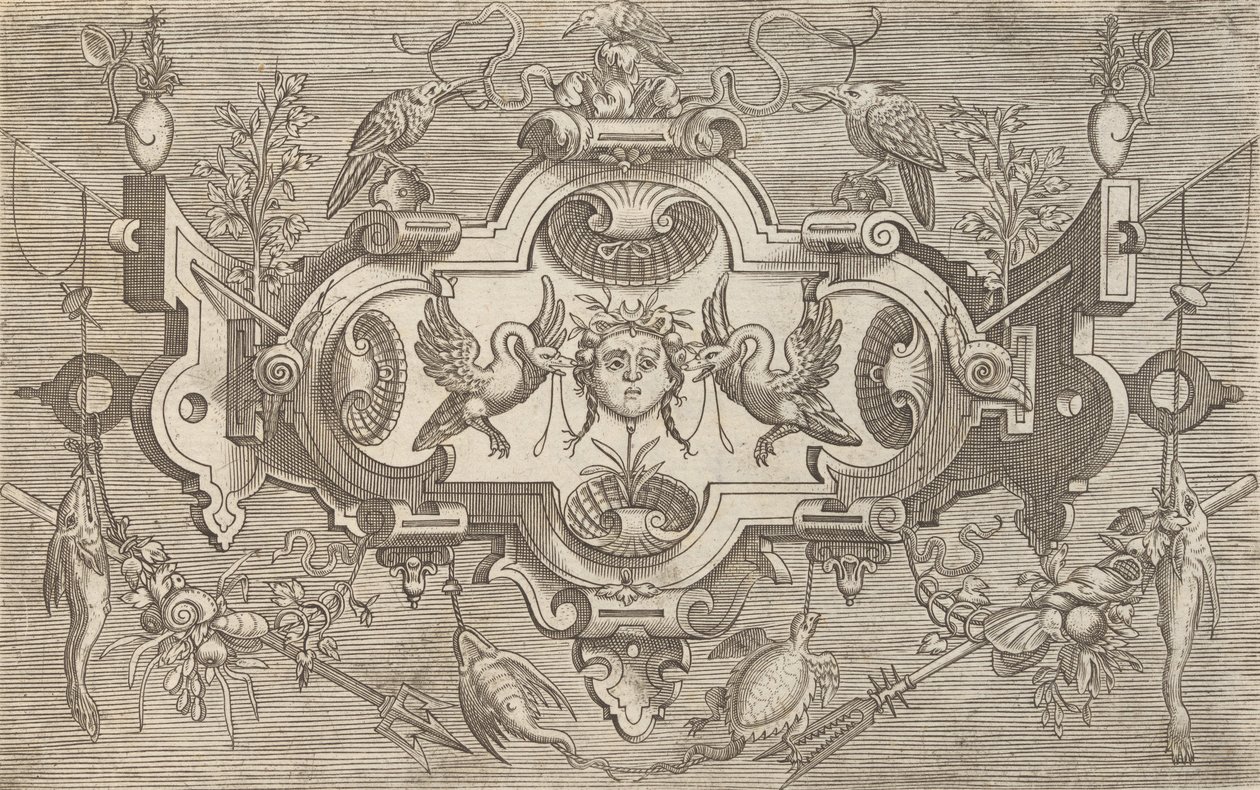 Targhe ed altri ornati di varie e capricciose invenzioni Cartouches e altri ornamenti da Unbekannt