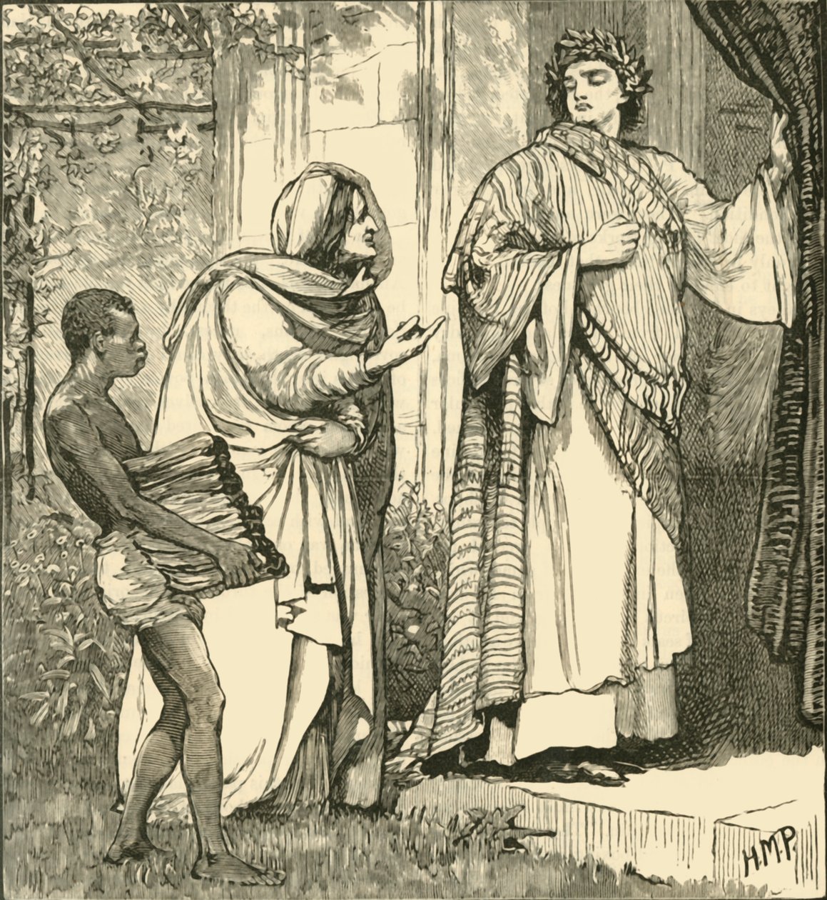 Tarquinius e la Sibilla, 1890 da Unbekannt
