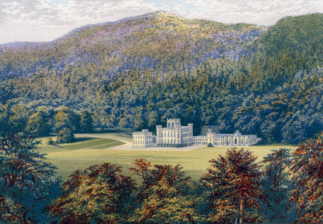 Castello di Taymouth, Scozia, fine XIX secolo da Unbekannt