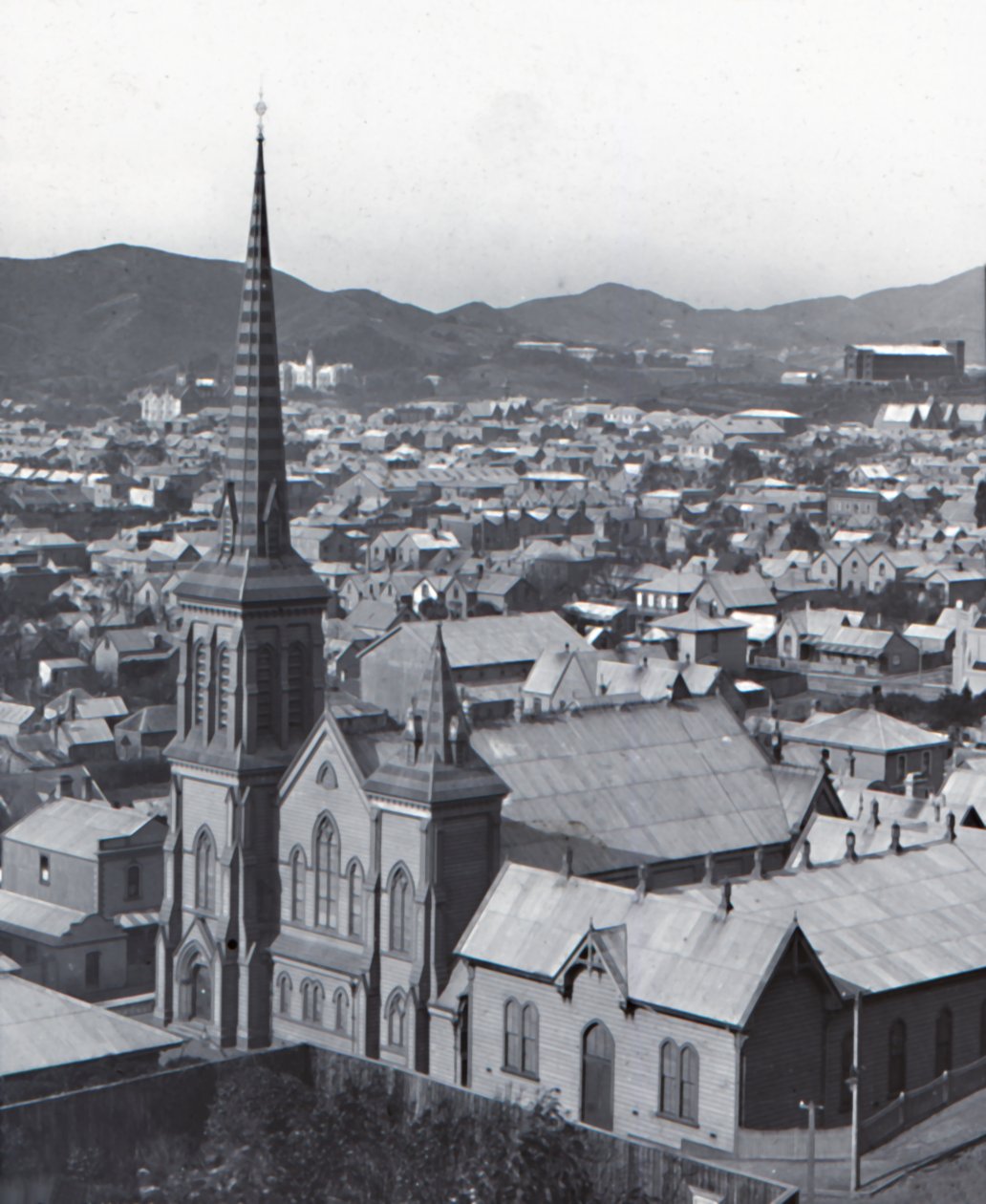 Te Aro, dalla terrazza, Wellington da Unbekannt