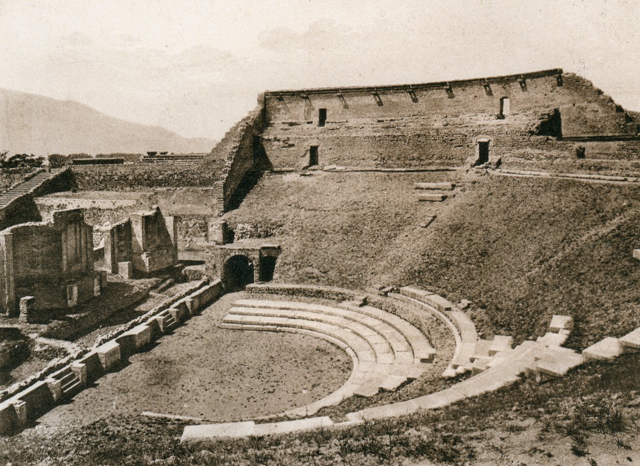 Teatro tragico, Pompei, Italia da Unbekannt