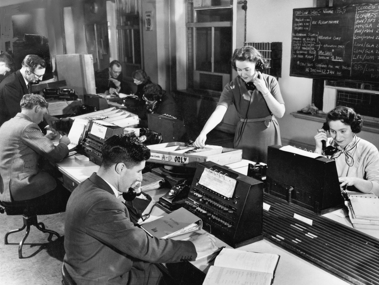 Centralino telefonico, 1956 da Unbekannt