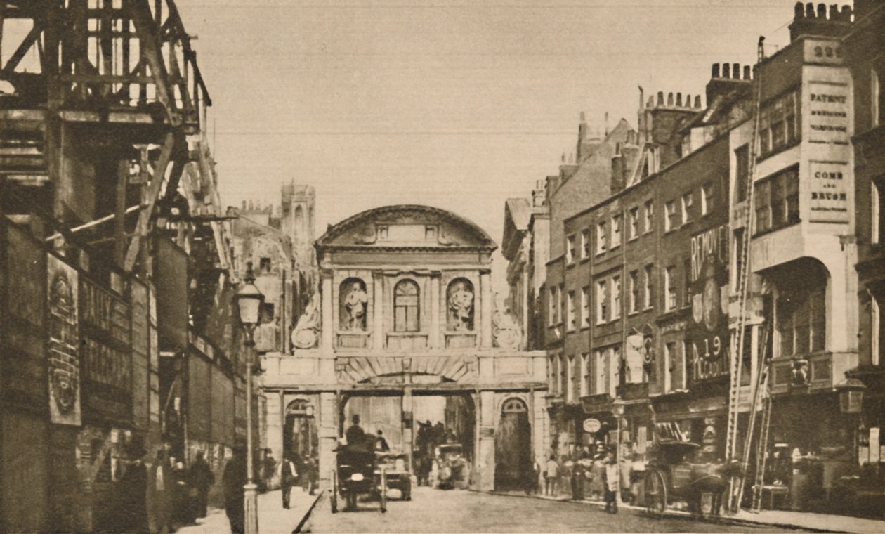 Temple Bar: Il confine della città nello Strand nell