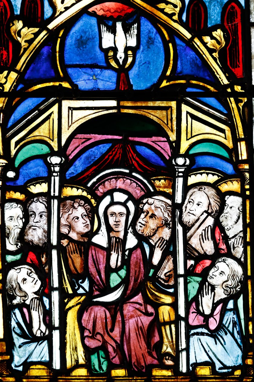 Chiesa calvinista di Temple Saint-Étienne, Vetrata, L