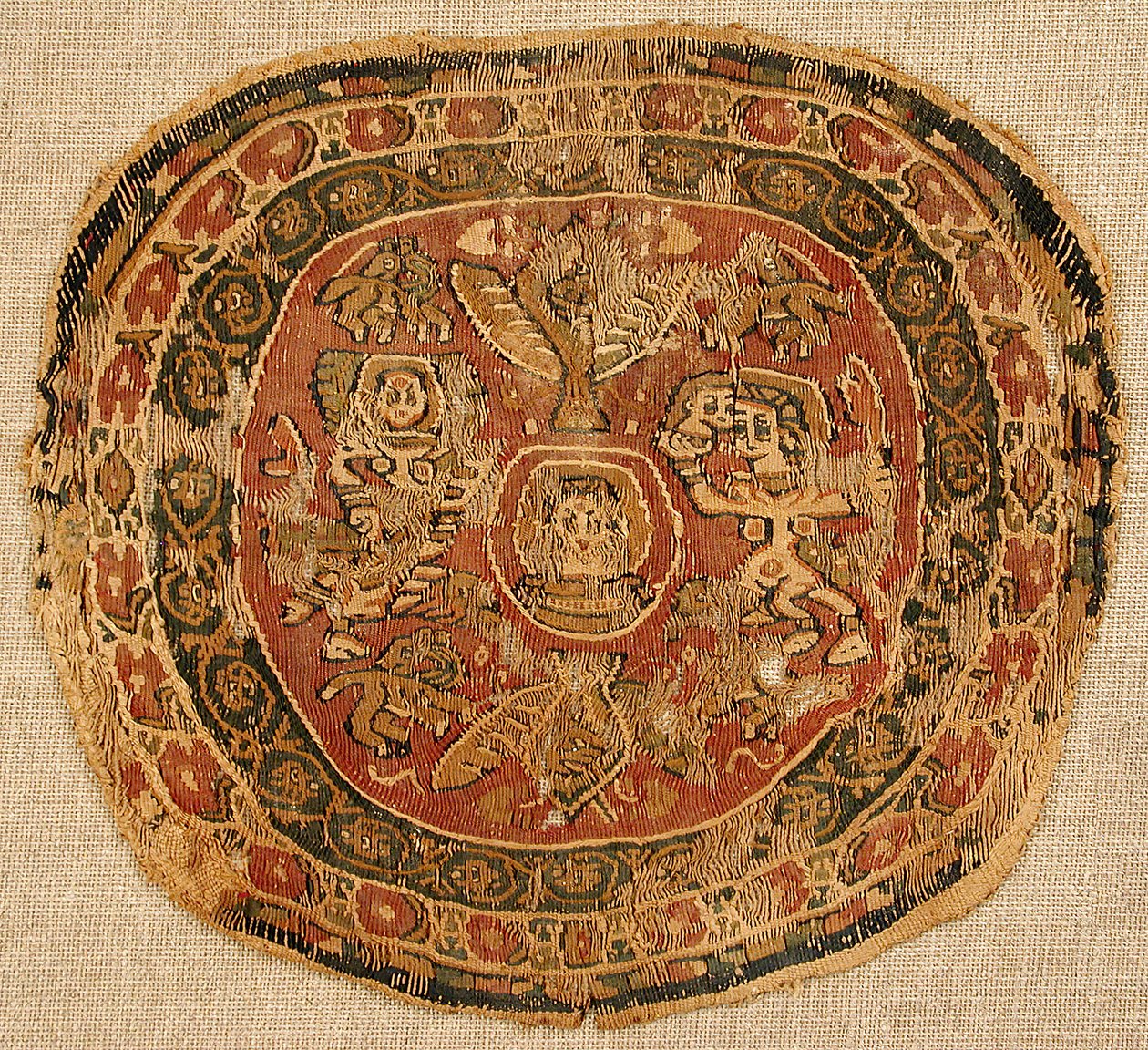 Frammento tessile, bizantino da Unbekannt