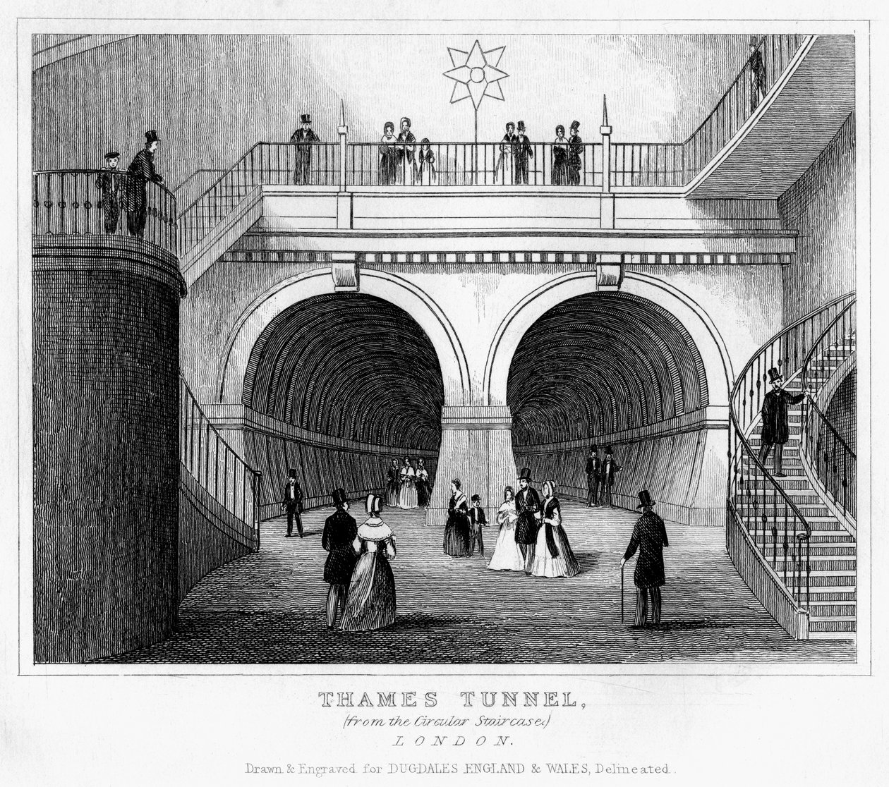 Tunnel del Tamigi, Londra da Unbekannt