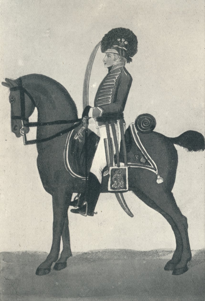 Il 10° o il reggimento di dragoni leggeri del Principe di Galles, 1800 1909 da Unbekannt